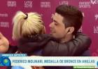 FEDERICO MOLINARI AGRANDÓ SU GLORIOSA HISTORIA CON UN BRONCE Y TERMINÓ PIDIÉNDOLE MATRIMONIO A SU MUJER AL AIRE