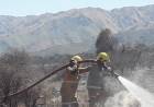 SAN LUIS: EN MERLO CONTROLAN EL INCENDIO EN SIERRA DE LOS COMECHINGONES