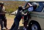 BRUTAL AGRESIÓN A UN CICLISTA PROFESIONAL EN SUDÁFRICA: LE ROMPIERON EL BRAZO CUANDO INTENTABAN ARRESTARLO