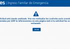 BONO DE 10.000 PESOS: LAS PRINCIPALES CAUSAS QUE MOTIVAN LOS RECHAZOS PARA COBRAR EL INGRESO FAMILIAR DE EMERGENCIA