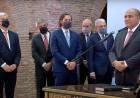 FERNÁNDEZ TOMÓ JURAMENTO A LOS NUEVOS MINISTROS: "LA SOLUCIÓN DEL PROBLEMA ESTÁ EN QUE ESTEMOS MÁS UNIDOS QUE NUNCA"