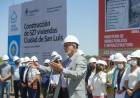 EL GOBERNADOR DE SAN LUIS DIO INICIO A LA CONSTRUCCIÓN DE 527 VIVIENDAS EN LA CIUDAD CAPITAL Y A LA OBRA DE EXTENSIÓN DE LA AVENIDA LAFINUR