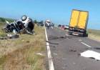 CORRIENTES: CINCO PERSONAS MURIERON TRAS UN CHOQUE FRONTAL ENTRE AUTO Y CAMIÓN EN RUTA 14