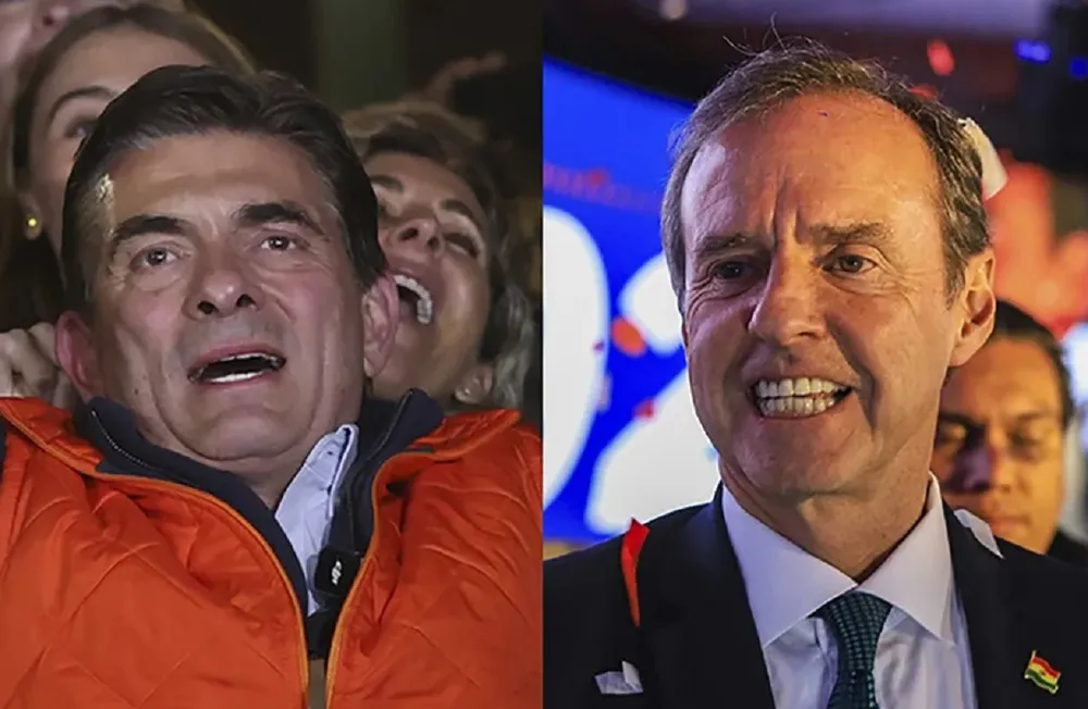 BOLIVIA: FIN DE 20 AÑOS DE SOCIALISMO, PAZ Y QUIROGA AL BALOTAJE