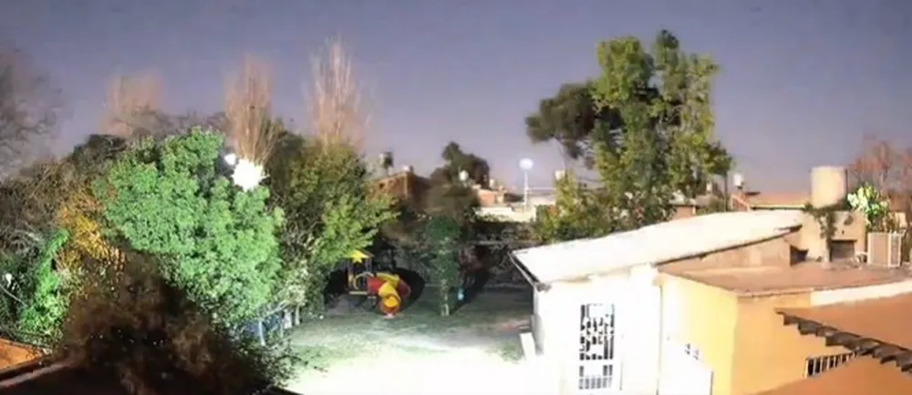 METEORITO ILUMINÓ EL CIELO DE MENDOZA Y SORPRENDIÓ A VECINOS