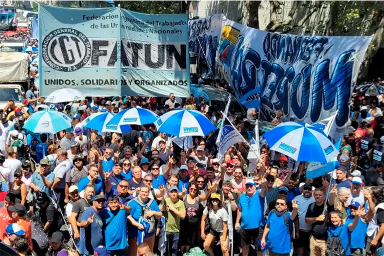 FATUN ANUNCIA PARO NACIONAL NO DOCENTE EL MIÉRCOLES 19 EN TODO EL PAÍS