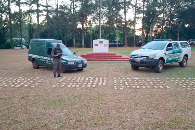 Gendarmería secuestró más de 600 kilos de droga en operativos en Misiones