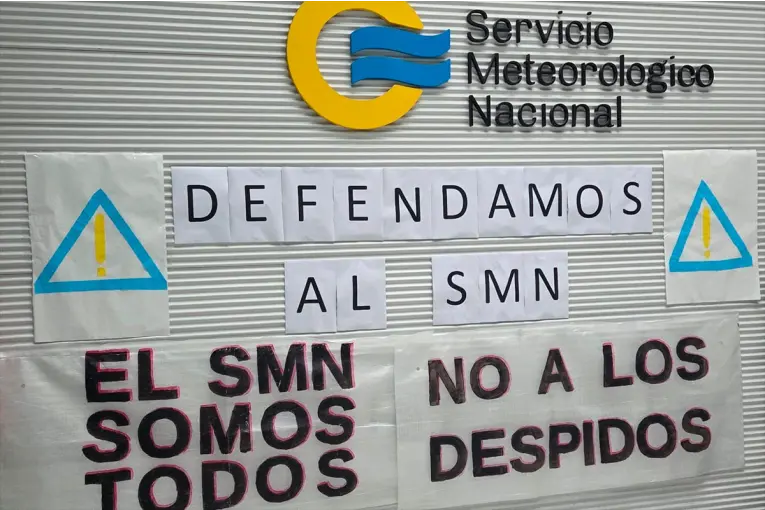 Paro en el SMN: medida nacional podría afectar vuelos