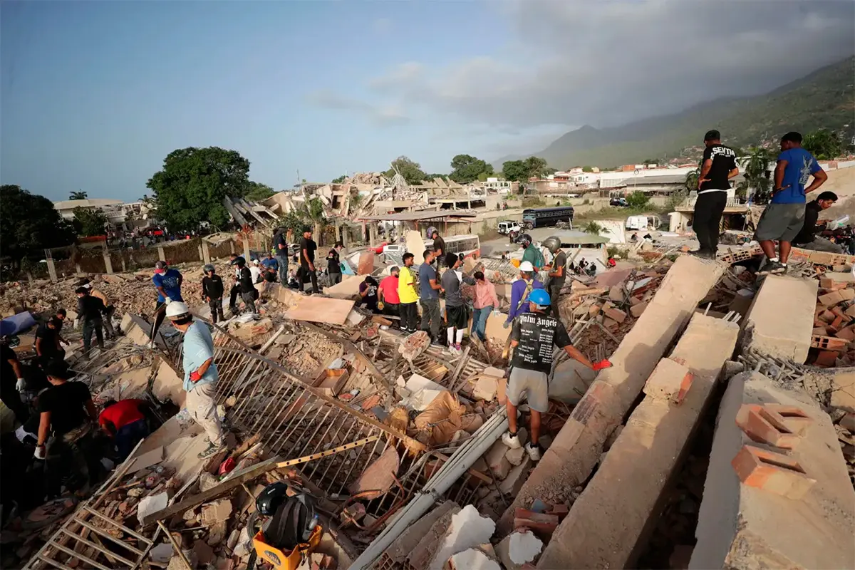 Venezuela: ya son 1.430 los muertos tras los terremotos y sigue la búsqueda