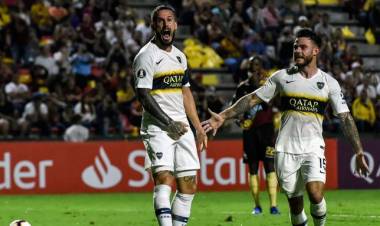 BOCA REACCIONÓ, RESCATÓ UN EMPATE EN COLOMBIA Y ESTÁ A UN PASO DE CLASIFICAR