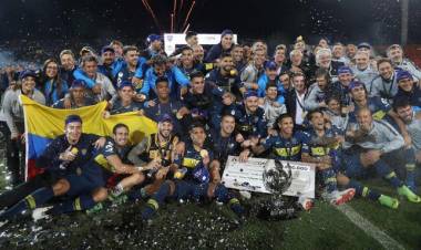 BOCA SE QUEDÓ CON LA SUPERCOPA ARGENTINA