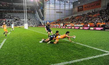 EN LA MADRUGADA DE HOY, JAGUARES CAYÓ ANTE HIGHLANDERS EN EL INICIO DE LA GIRA POR OCEANÍA EN EL SÚPER RUGBY