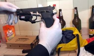 SECUESTRARON EL ARMA QUE MATÓ A YADÓN TRAS EL ALLANAMIENTO EN LA CASA DE NAVARRO CÁDIZ