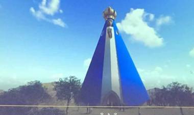EN CATAMARCA SE EMPLAZARÁ UNA IMAGEN DE LA VIRGEN DEL VALLE DE 35 METROS DE ALTURA