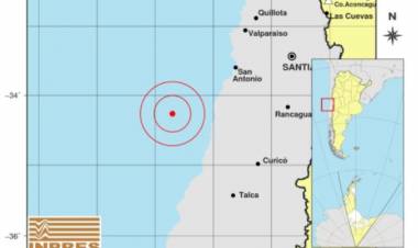 TEMBLÓ EN CHILE Y SE SINTIÓ FUERTE EN MENDOZA