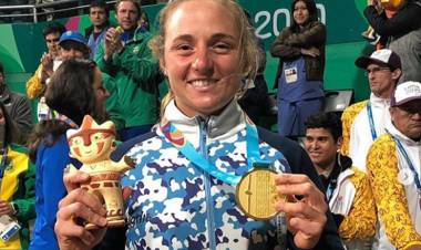 MEDALLA DE ORO EN TENIS PARA NADIA PODOROSKA 