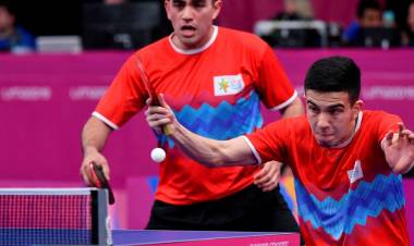 GASTÓN ALTO Y HORACIO CIFUENTES ESTÁN EN LA FINAL DEL TENIS DE MESA