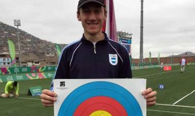 JUEGOS PANAMERICANOS:  IVAN NIKOLAJUD LOGRÓ UN NUEVO RECORD NACIONAL EN TIRO CON ARCO