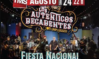 LOS AUTÉNTICOS DECADENTES LLEVARÁN SU “FIESTA NACIONAL” A TUCUMÁN