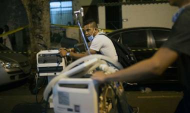 BRASIL: SE INCENDIÓ UN HOSPITAL HAY AL MENOS 10 MUERTOS