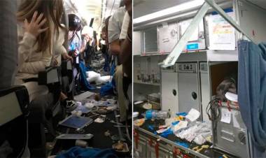 OCHO PASAJEROS HERIDOS POR TURBULENCIA EN UN VUELO DE AEROLÍNEAS ARGENTINAS QUE VENÍA DE MIAMI