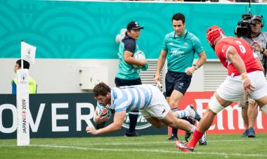LOS PUMAS SUPERARON A TONGA Y VAN POR LA CLASIFICACIÓN ANTE INGLATERRA EN EL MUNDIAL DE RUGBY