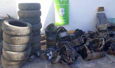 SALTA:  ALLANAN GOMERÍAS POR EL ROBO DE NEUMÁTICOS