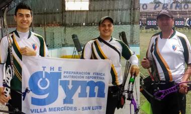 TIRO CON ARCO: TRES VILLAMERCEDINOS CLASIFICARON A LA FINAL NACIONAL, PERO SE QUEDARON SIN PRESUPUESTO PARA PODER PARTICIPAR 
