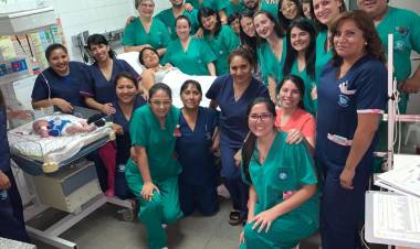 SEBASTIAN TOMAS FIGUEROA FUE EL PRIMER BEBÉ SALTEÑO DEL 2020