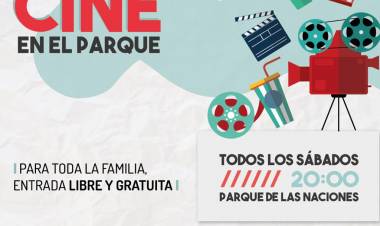 SAN LUIS: CINE EN PARQUE DE LAS NACIONES