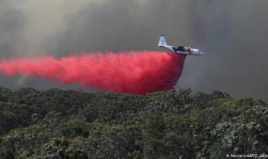 TRAGEDIA EN AUSTRALIA: UN AVIÓN HIDRANTE QUE LUCHABA CONTRA EL FUEGO, SE ESTRELLÓ Y HAY TRES MUERTOS