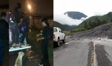 POR LAS LLUVIAS MÁS DE 50 FAMILIAS SALTEÑAS FUERON AFECTADAS