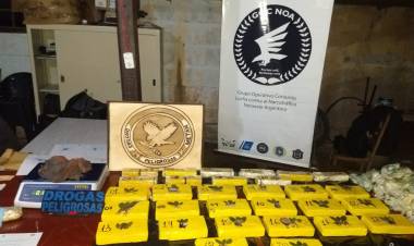 EN SALTA CONFISCARON UN IMPORTANTE CARGAMENTO DE COCAÍNA