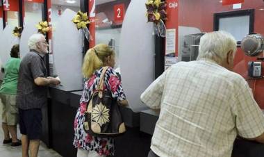 POR TRES DÍAS, BANCOS REABREN DESDE EL VIERNES PARA JUBILADOS Y BENEFICIARIOS DE SEGURIDAD SOCIAL