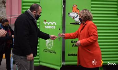 LA MUNICIPALIDAD DE VILLA MERCEDES PRESENTÓ EL PRIMER QUIRÓFANO MÓVIL PARA MASCOTAS
