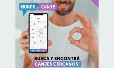 MUNDO CANJE: NUEVA APP DE ECONOMÍA COLABORATIVA 