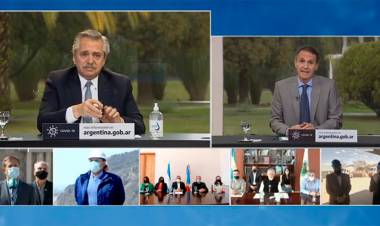 EL PRESIDENTE ANUNCIÓ OBRAS PARA CINCO PROVINCIAS: SAN LUIS, SANTIAGO DEL ESTERO, CATAMARCA, LA RIOJA Y MENDOZA