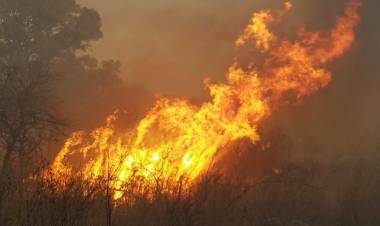 INCENDIOS FORESTALES: SE COMBATEN TRES FOCOS EN LAS SIERRAS DE CÓRDOBA