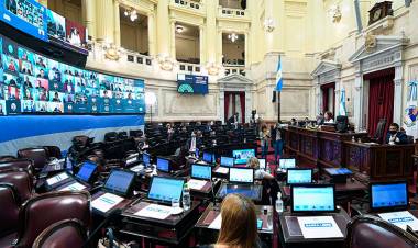 EL SENADO CON 42 VOTOS A FAVOR Y 26 EN CONTRA, CONVIRTIÓ EN LEY EL APORTE SOLIDARIO QUE ALCANZA A CASI 12.000 PERSONAS