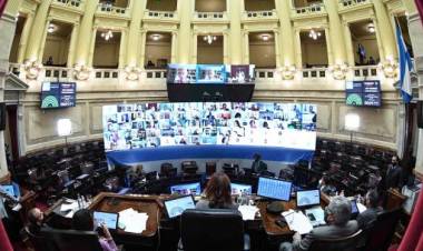 EL SENADO TRATARÁ ESTE MIÉRCOLES PROYECTOS SOBRE EL ARA SAN JUAN Y OBRAS PRIVADAS