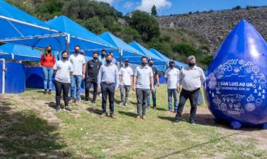 CRÍA INTENSIVA DE PEJERREY: SAN LUIS AGUA REINAUGURÓ LA ESTACIÓN DE PISCICULTURA RÍO GRANDE