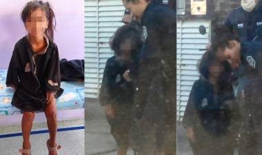 LUEGO DE TRES DÍAS DE BÚSQUEDA, ENCONTRARON CON VIDA A MAIA BELOSO EN LA ESTACIÓN DE TRENES DE LUJÁN