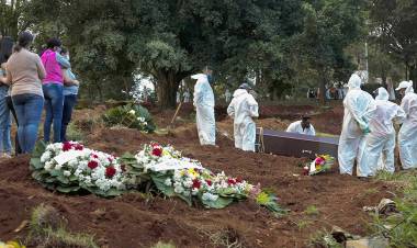 BRASIL TUVO ESTE JUEVES UN NUEVO RÉCORD DIARIO DE FALLECIDOS, SE REPORTARON 4.249 MUERTES EN LAS ÚLTIMAS 24 HORAS