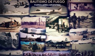 39º ANIVERSARIO DE LA EPOPEYA DE LOS PILOTOS ARGENTINOS EN MALVINAS UN 1 DE MAYO DE 1982, BAUTISMO DE FUEGO DE LA FUERZA AÉREA