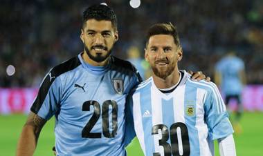 EN BRASILIA SE ENFRENTAN ARGENTINA Y URUGUAY EN EL CLÁSICO RIOPLATENSE POR LA COPA AMÉRICA