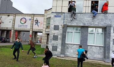 TIRADOR DETENIDO TRAS ATAQUE EN UNIVERSIDAD DE RUSIA: AL MENOS OCHO MUERTOS Y VARIOS HERIDOS