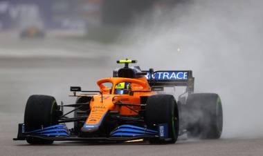 LANDO NORRIS SE QUEDÓ CON LA POLE EN LA CLASIFICACIÓN PARA EL GP DE RUSIA DE FÓRMULA 1