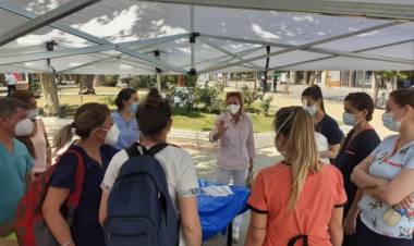 BROTE EPIDEMIOLÓGICO EN MERLO: REALIZARON RASTRILLAJE Y TESTEOS MASIVOS EN DIFERENTES ZONAS DEL VALLE DEL CONLARA