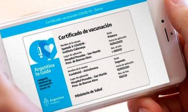 DESDE ESTE MARTES ENTRÓ EN VIGENCIA EL PASE SANITARIO EN CINCO PROVINCIAS