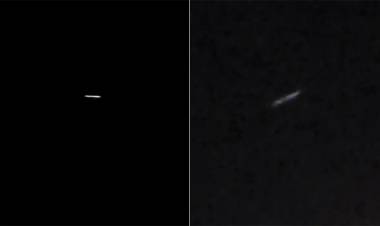 EXPLICAN QUÉ ERAN LAS LUCES EN FILA QUE SE VIERON EN LA NOCHE DEL JUEVES EN EL CIELO EN VARIOS LUGARES